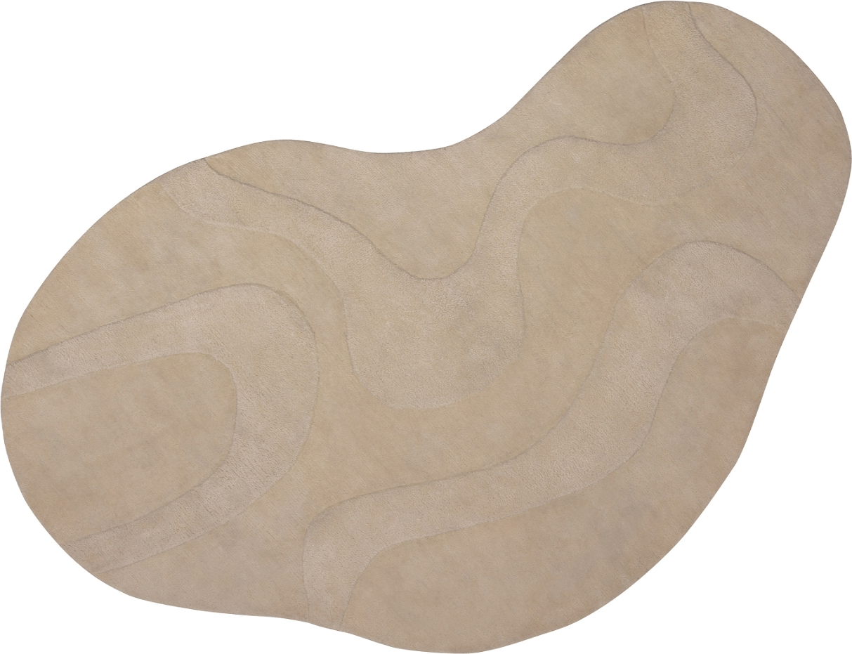 Alya Tæppe i Beige - Elegant Design til Dit Hjem