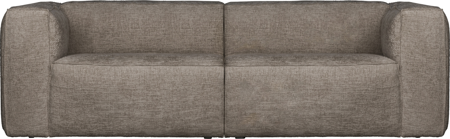 Bean, 3,5-personers sofa med stof, travertin, H73x96x246 cm