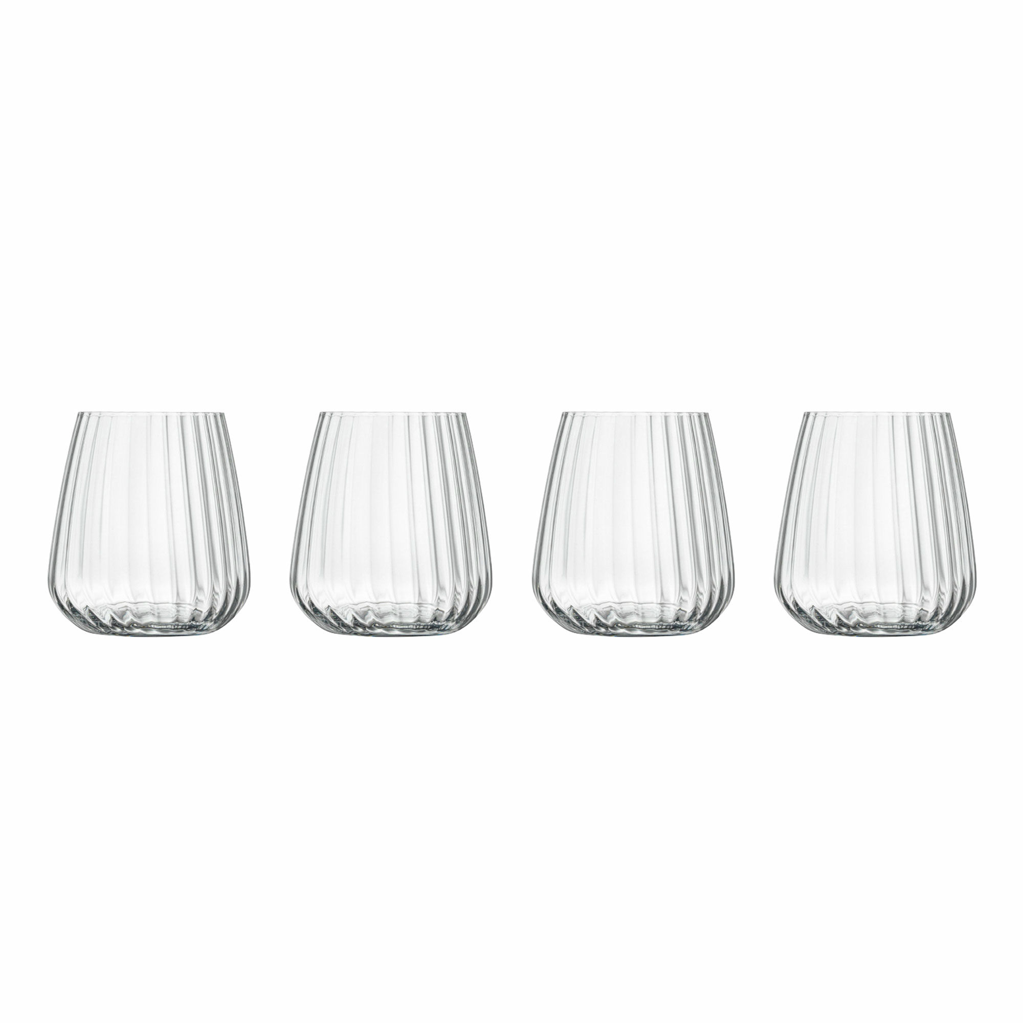 Luigi Bormioli Optica Vandglas, 4 stk.