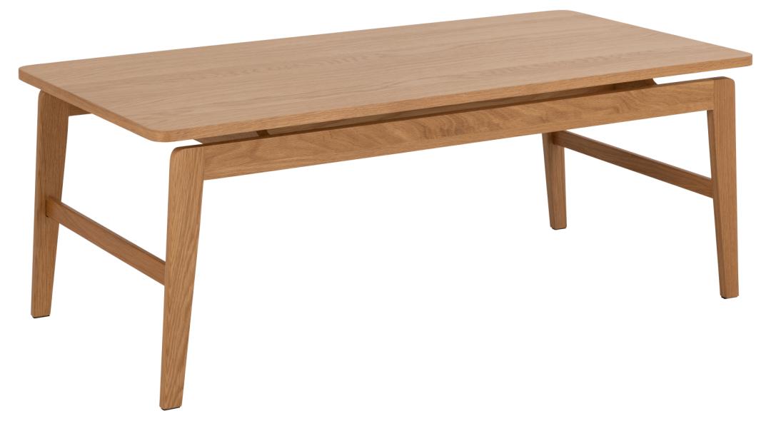 ACT NORDIC Essex sofabord, rektangulær - UV lakeret egefiner og NC lak eg (120x60)