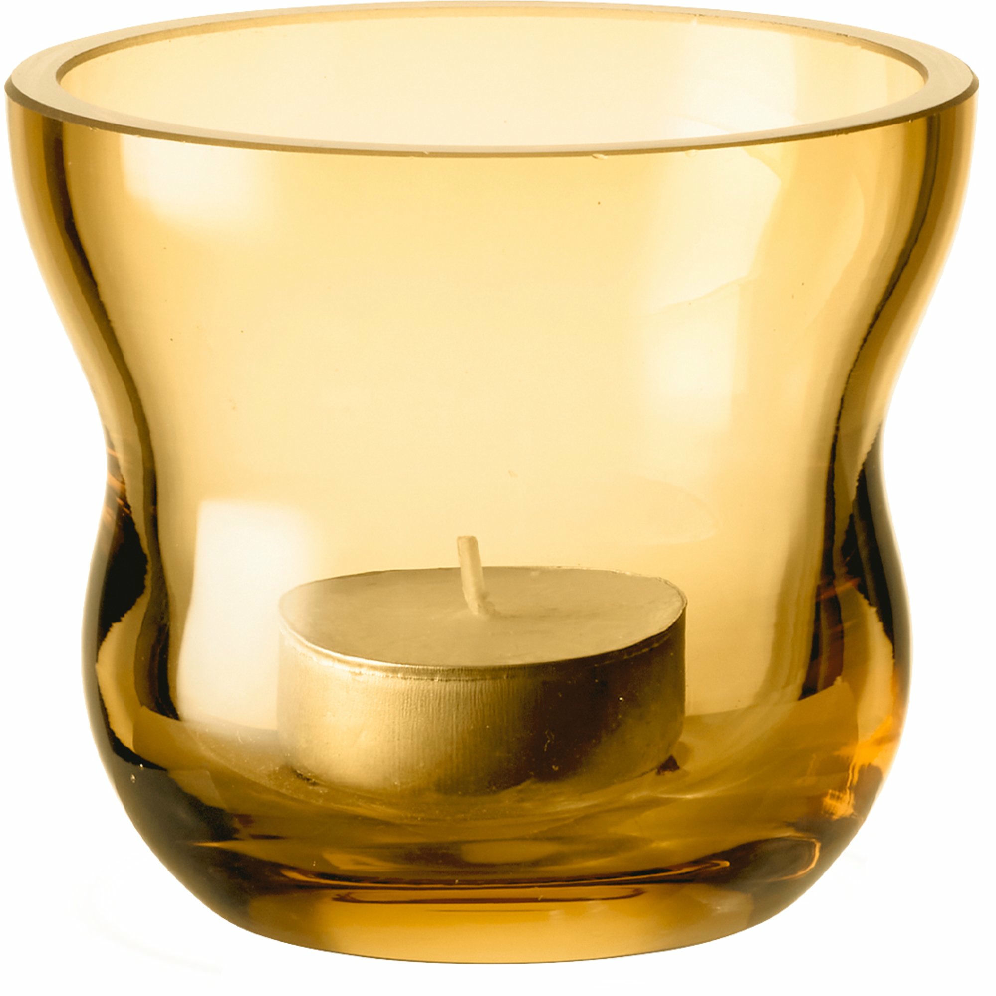 Calabas lysestage, Ø8,5 cm, amber