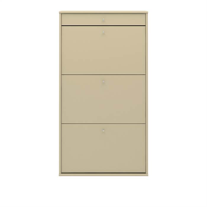 Mistral Skoskab med 4 skuffer - Beige