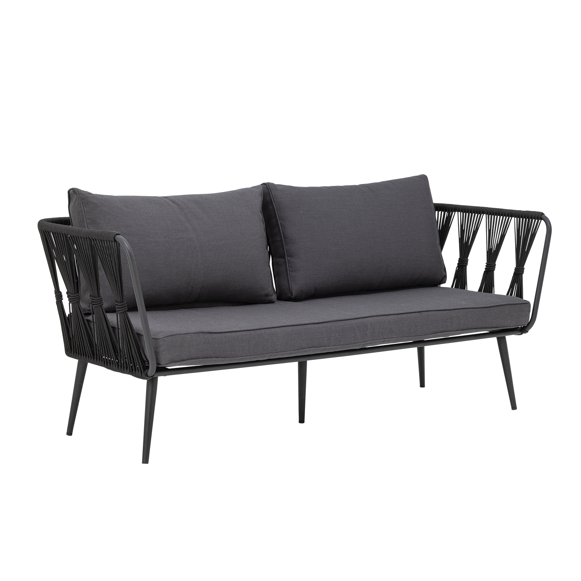 BLOOMINGVILLE Pavone Sofa, Sort, Metal