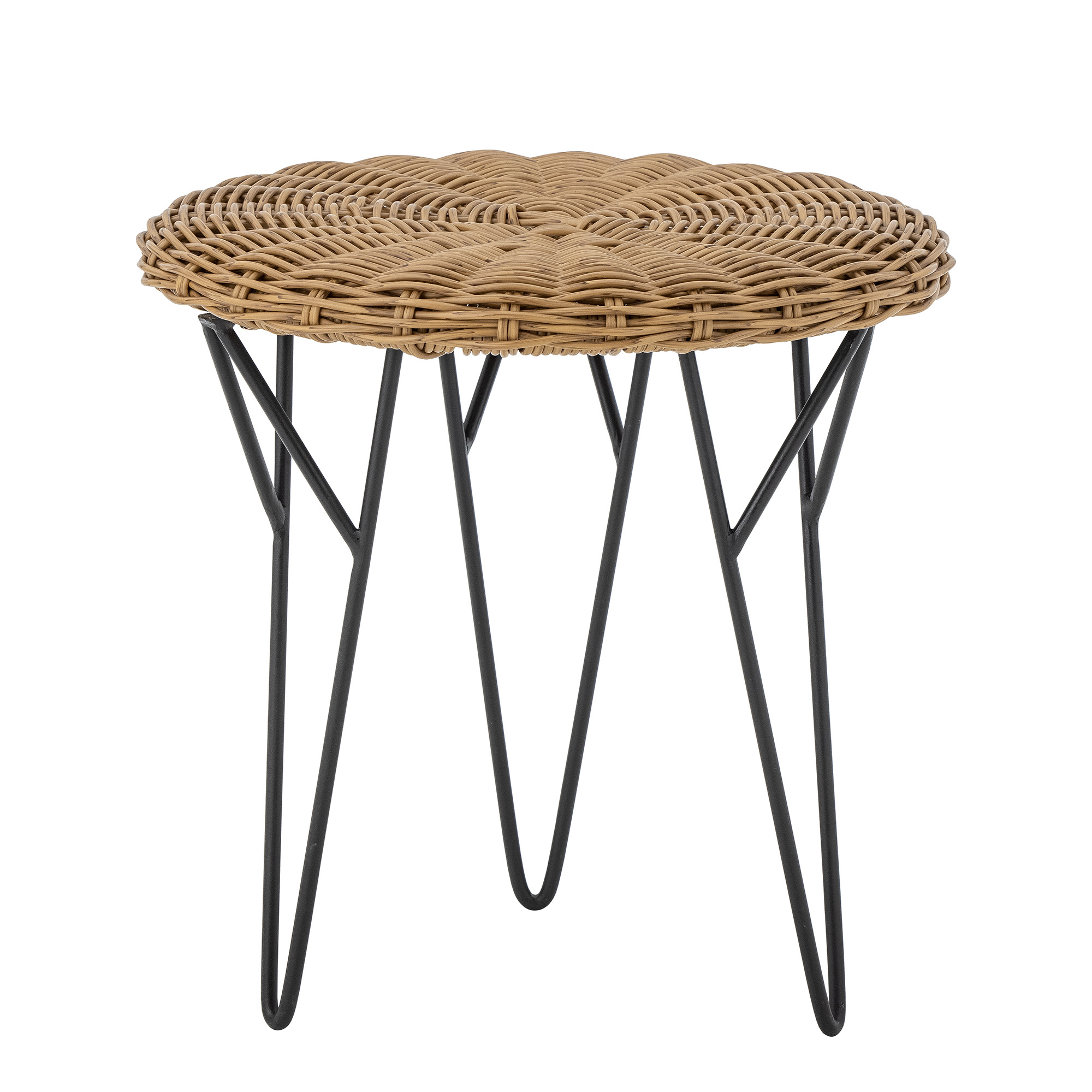 BLOOMINGVILLE Roccas Sofabord, Brun, Polyrattan