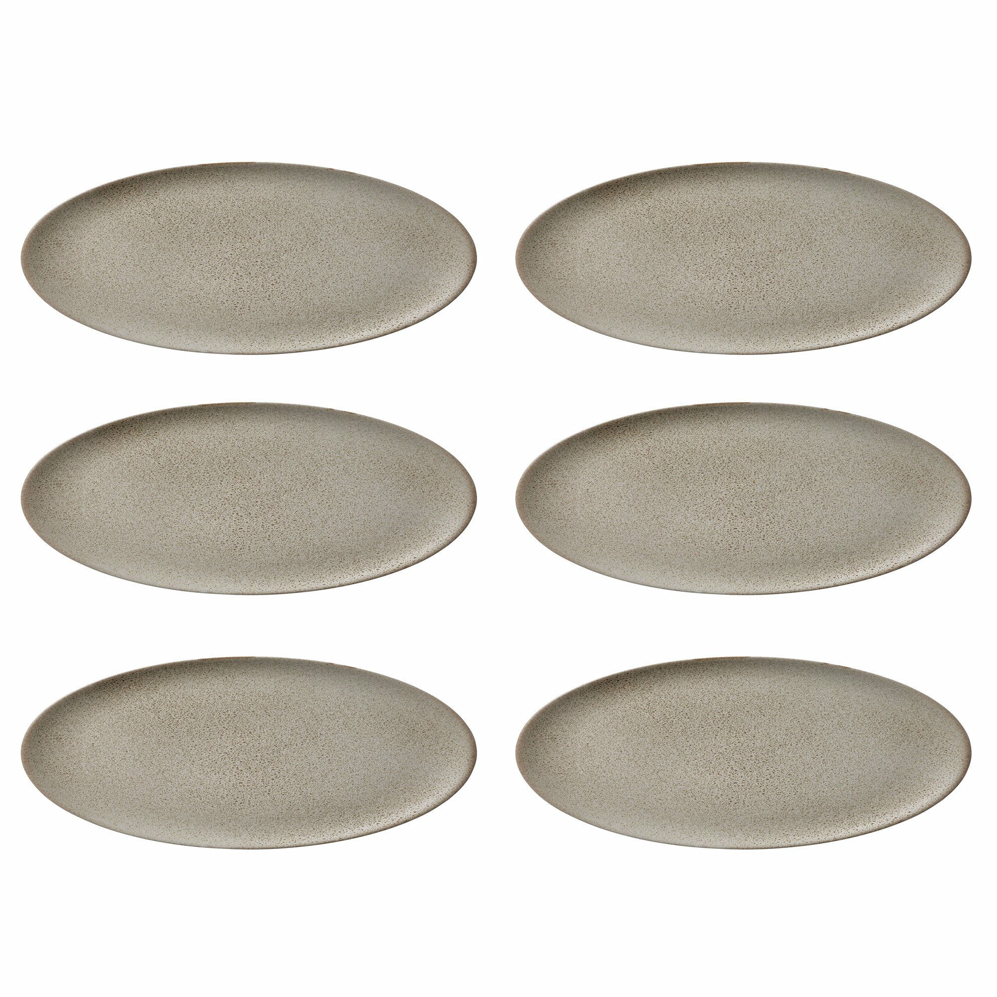 RAW frokosttallerken 23 cm, beige, 6 stk.